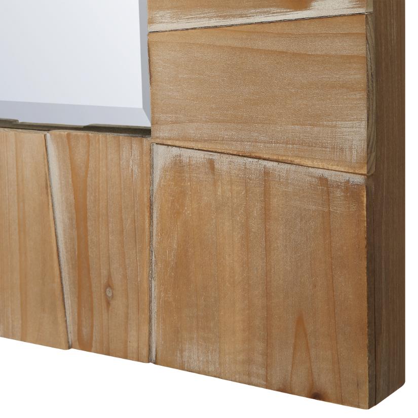 Ayanna Gray Washed Wood Mirror by Uttermost