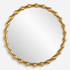 Nacala Round Gold Mirror by Uttermost