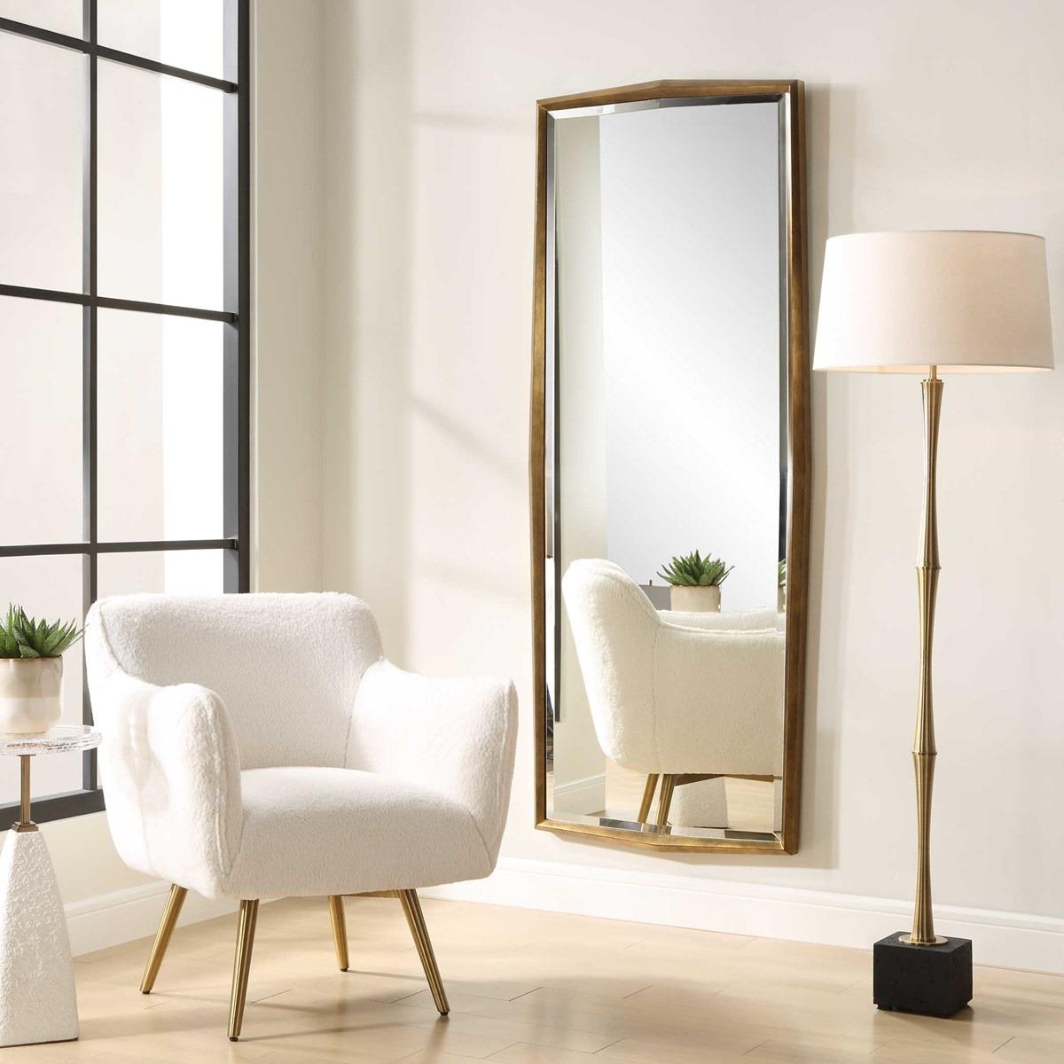 On Point Wood Dressing Mirror by Uttermost