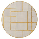 Geometric Round Mirror by Uttermost