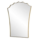Monarch Scalloped Arched Vanity Mirror by Uttermost