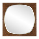 Garonne Square Walnut Mirror by Uttermost