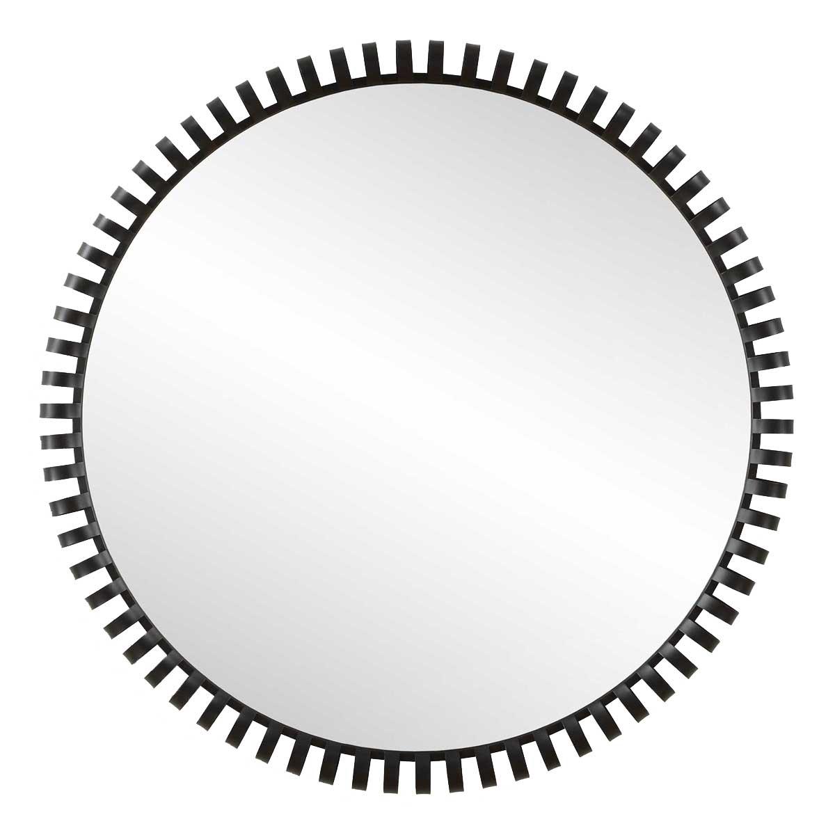 Corona Modern Round Mirror by Uttermost