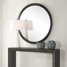 Corona Modern Round Mirror by Uttermost