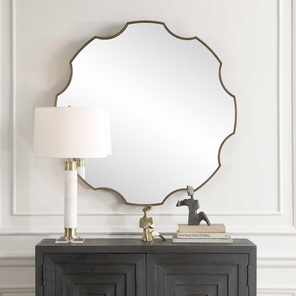Gearing Up Bronze Mirror by Uttermost