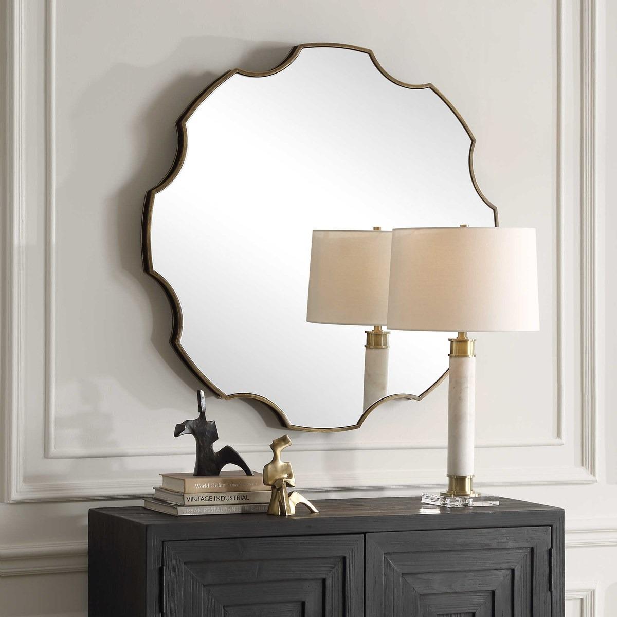 Gearing Up Bronze Mirror by Uttermost