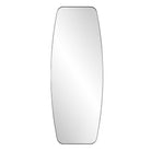 Caspian Curved Full Length Mirror in Black by Uttermost