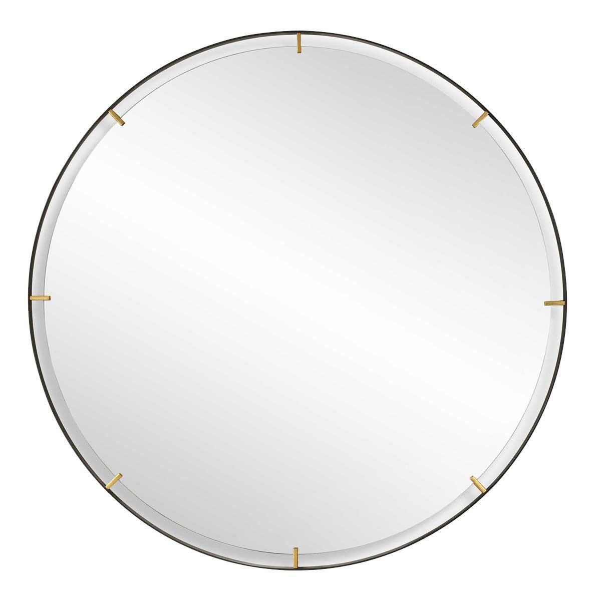 Grand Pendulum Round Mirror by Uttermost