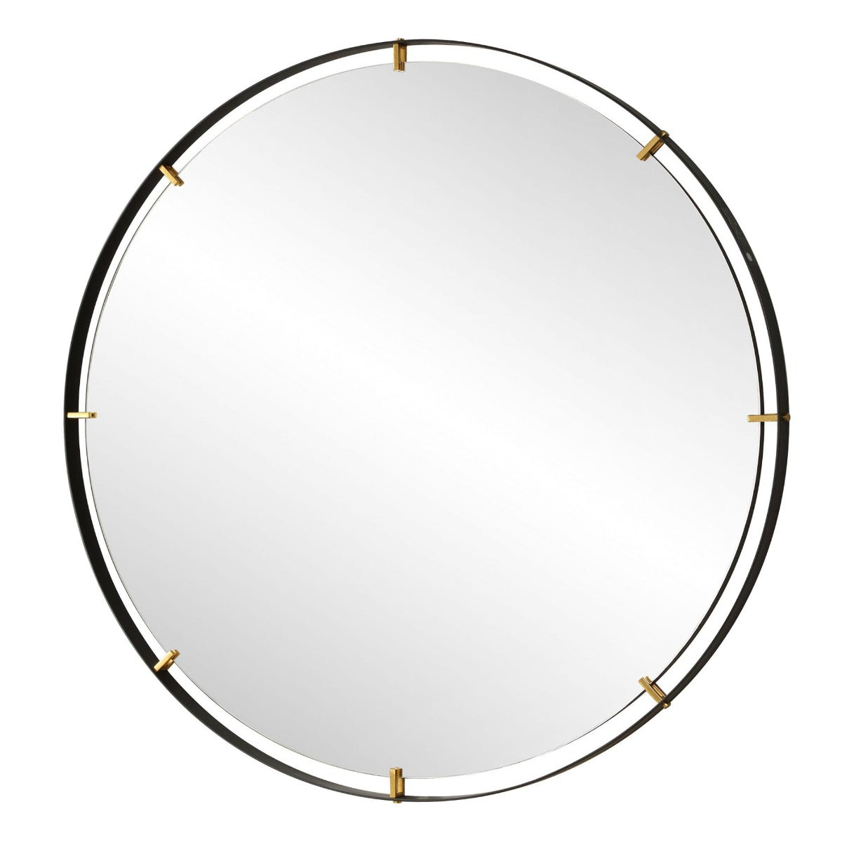 Grand Pendulum Round Mirror by Uttermost