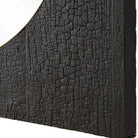 Ember Black Square Mirror by Uttermost