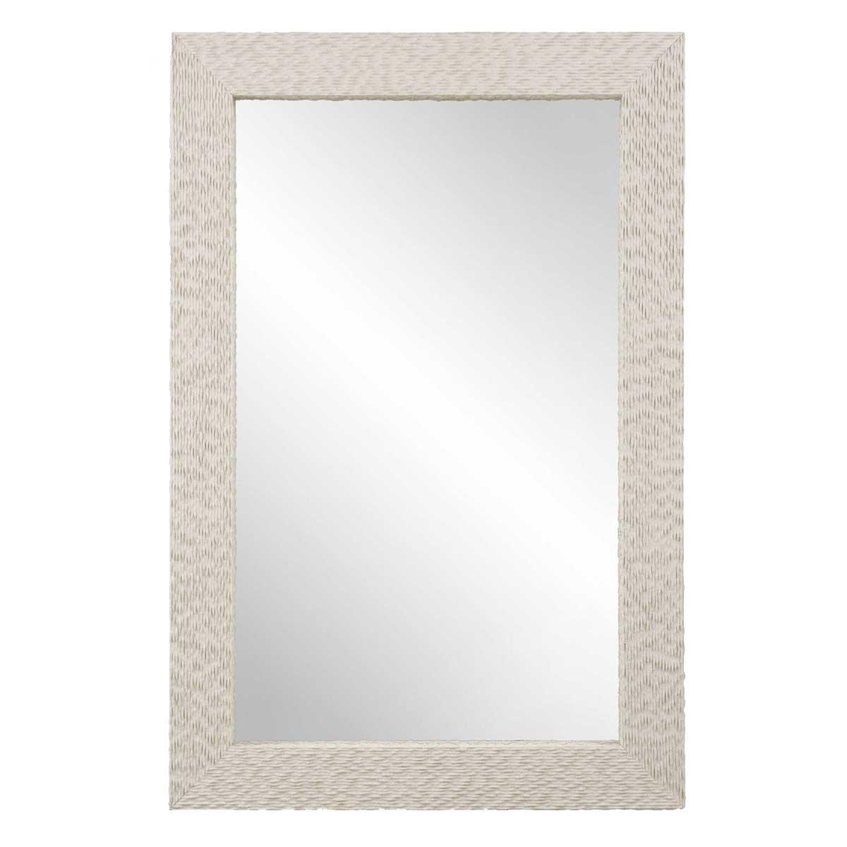 Everett Ivory Stone Mirror by Uttermost