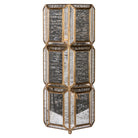 Yael Antique Brass Glass Table Lamp by Richmond Interiors