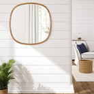 Cordelia Rattan Mirror by Keiichi