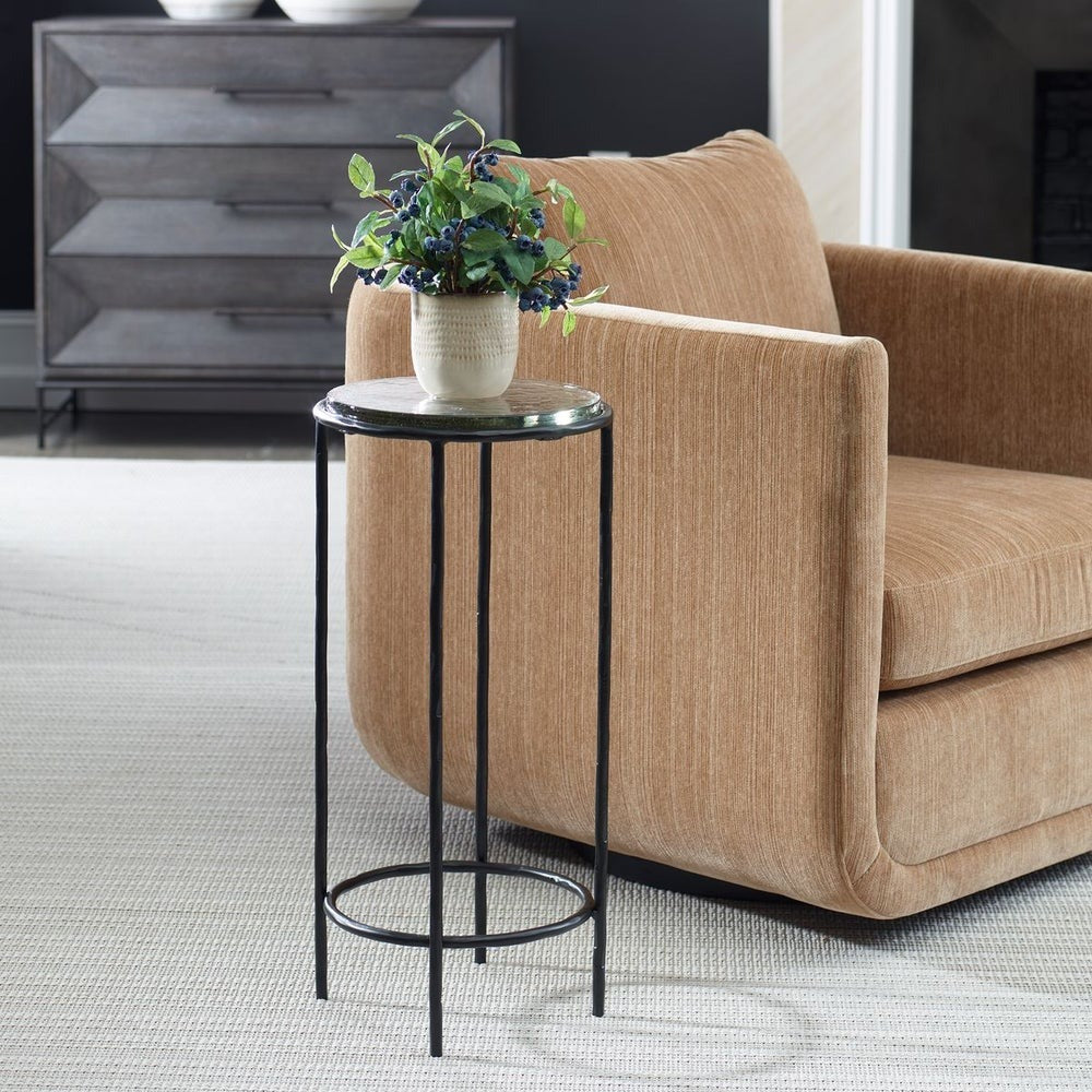 Chamber Side Table in Black by Keiichi