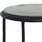 Chamber Side Table in Black by Keiichi