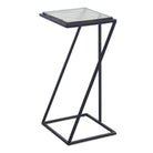 Chamber Square Side Table in Black by Keiichi