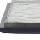 Chamber Square Side Table in Black by Keiichi
