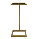 Myra Side Table in Antique Gold by Keiichi