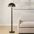 Charles Floor Lamp in Dark Bronze by Keiichi