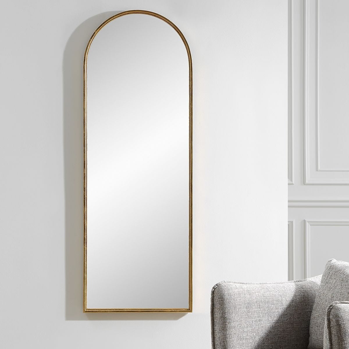 Florence Tall Mirror Gold by Keiichi