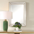 Triple Frame Mirror in Gold by Keiichi