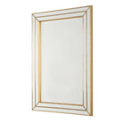Triple Frame Mirror in Gold by Keiichi