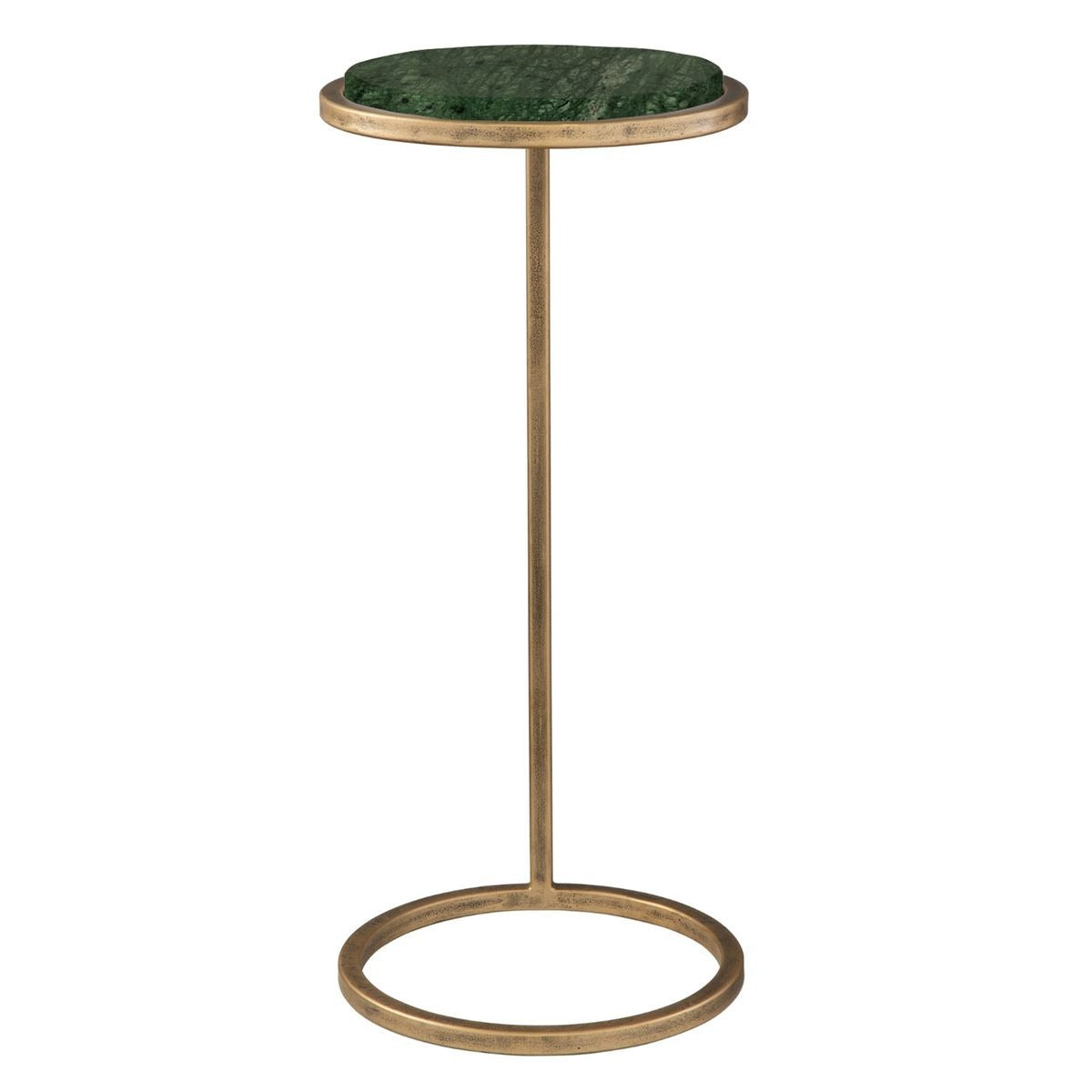 Levitate Green Marble Side Table by Keiichi
