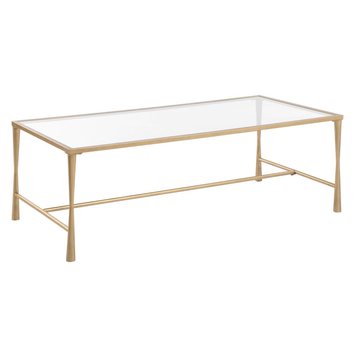 Isabella Antique Gold Coffee Table by Keiichi