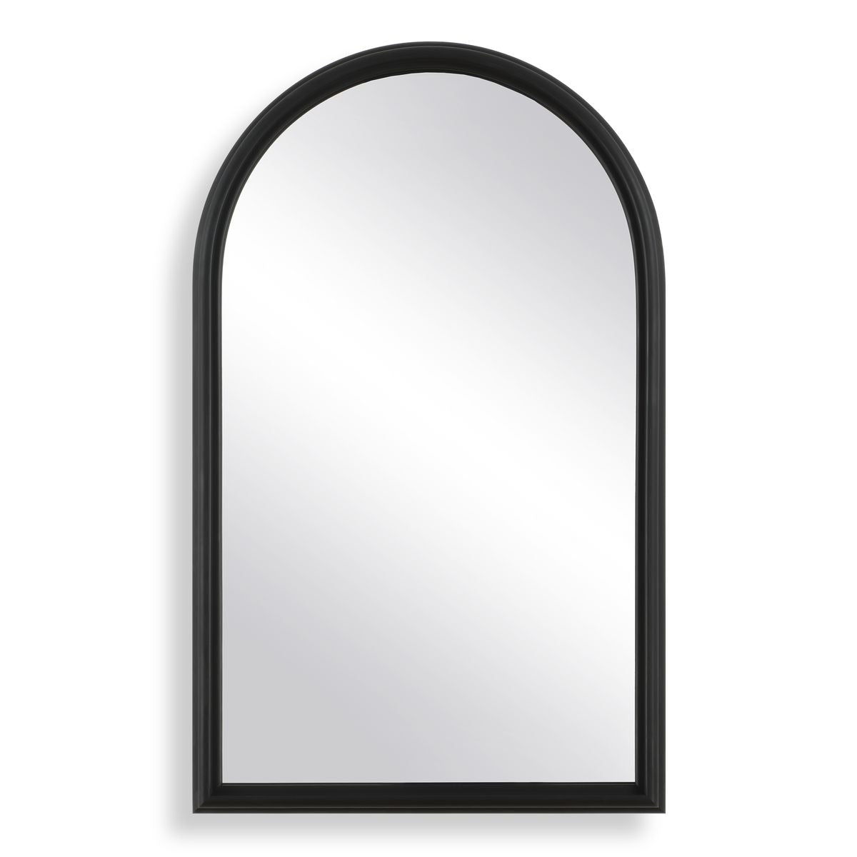 Ella Arched Mirror in Black by Keiichi