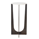 Rhys Marble Accent Table by Keiichi