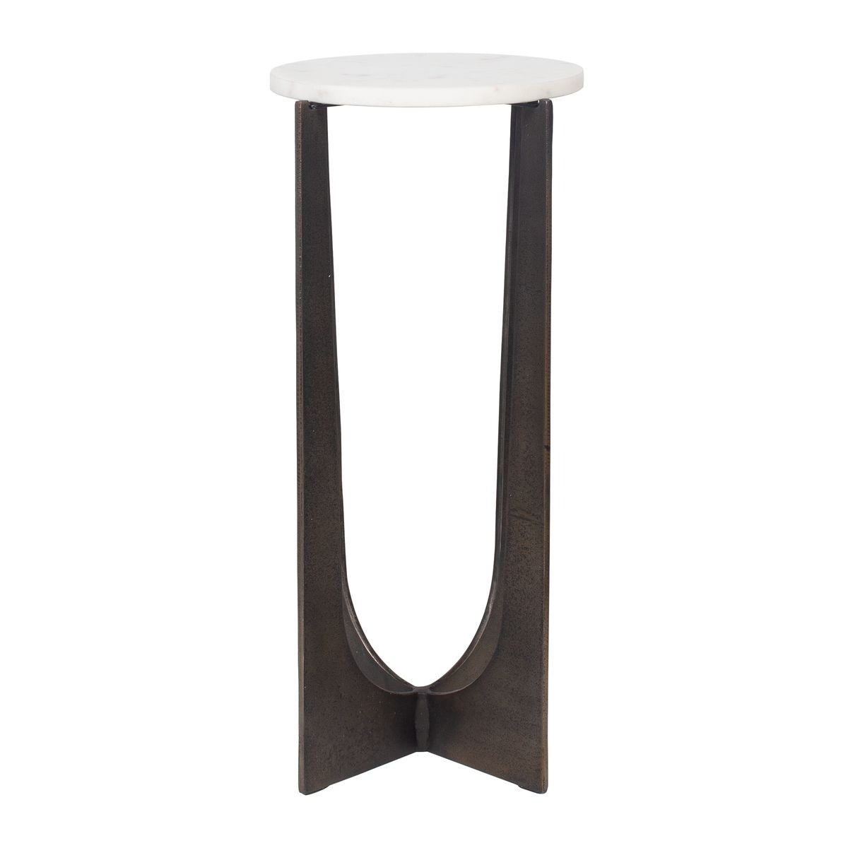 Rhys Marble Accent Table by Keiichi