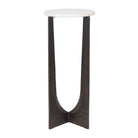Rhys Marble Accent Table by Keiichi