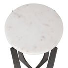 Rhys Marble Accent Table by Keiichi
