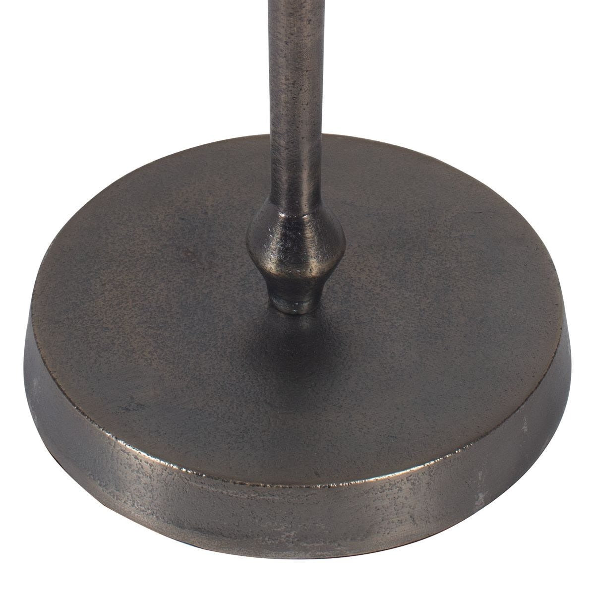 Arthur Dark Bronze Side Table by Keiichi
