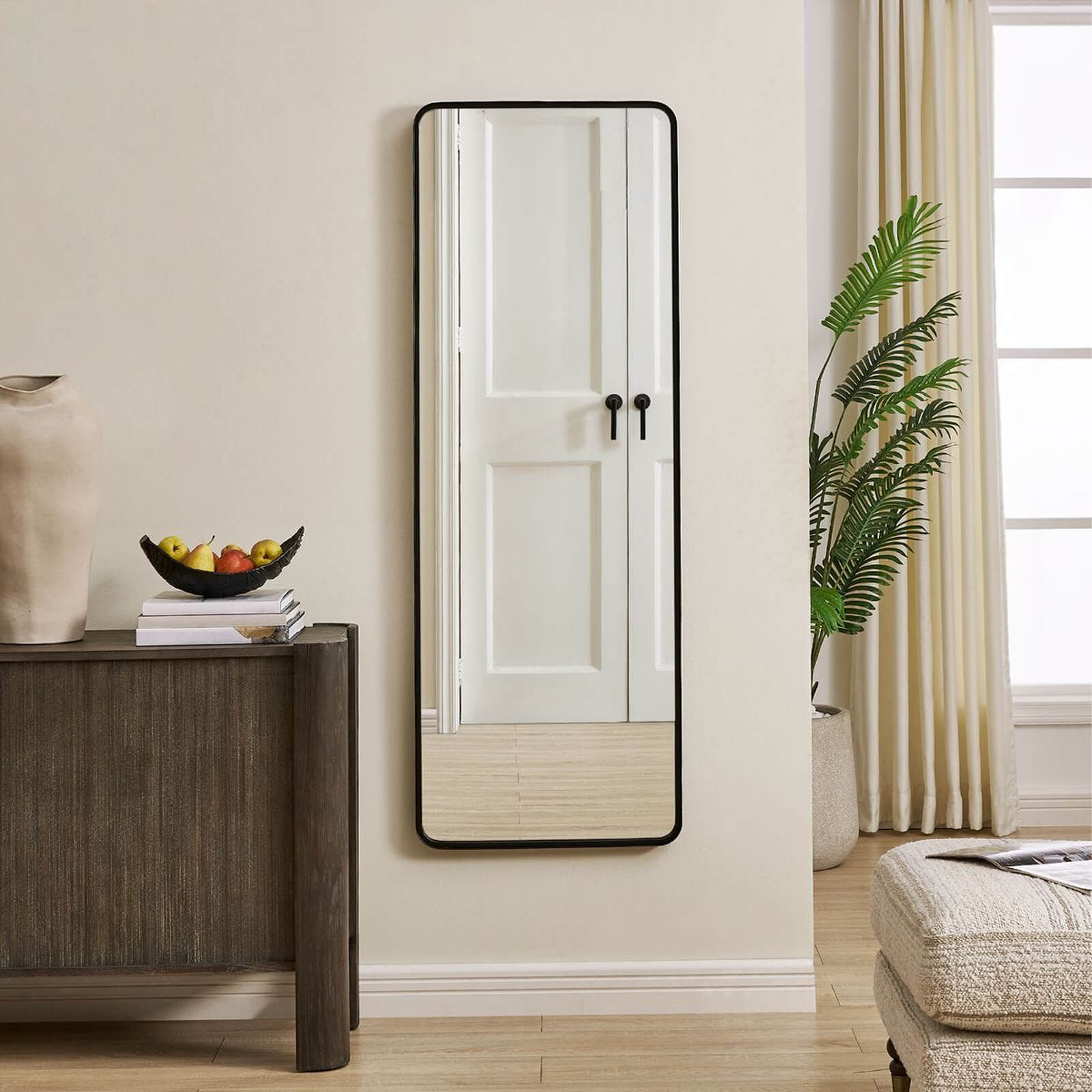 Toby Full Length Mirror in Black by Keiichi