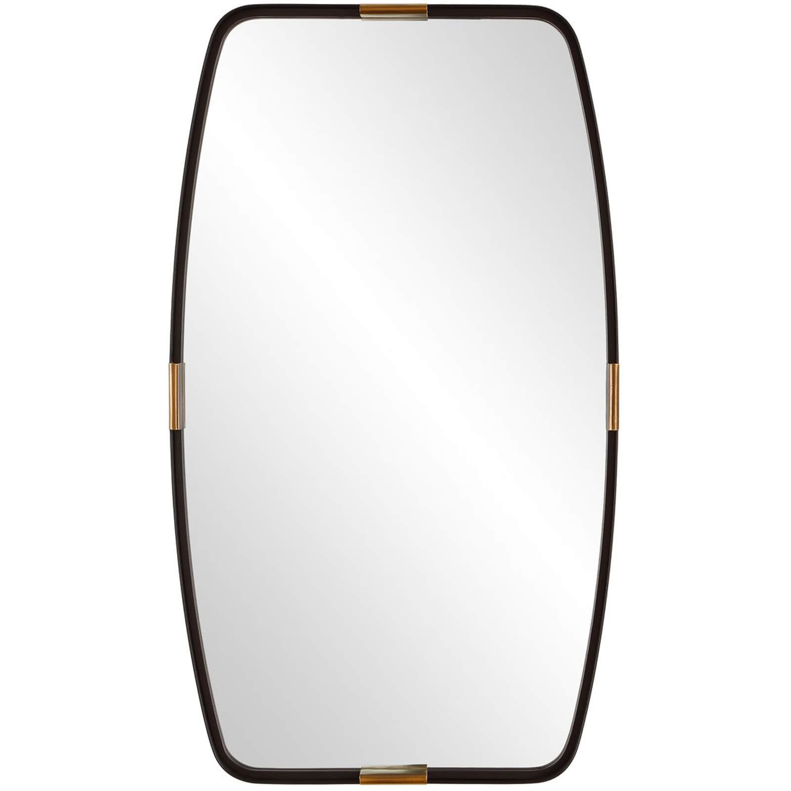 Draken Mirror in Dark Bronze and Gold by Keiichi