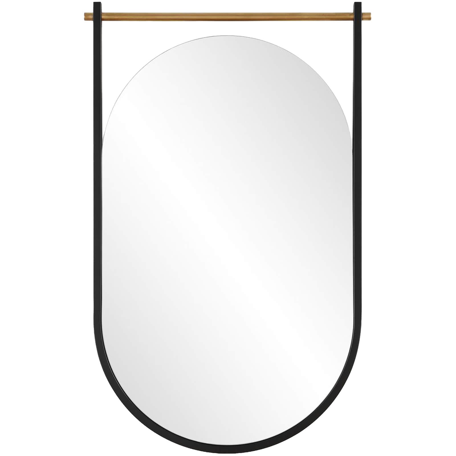 Delmar Mirror in Black and Gold by Keiichi