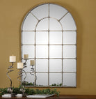 Barwell Arch Window Mirror by Uttermost