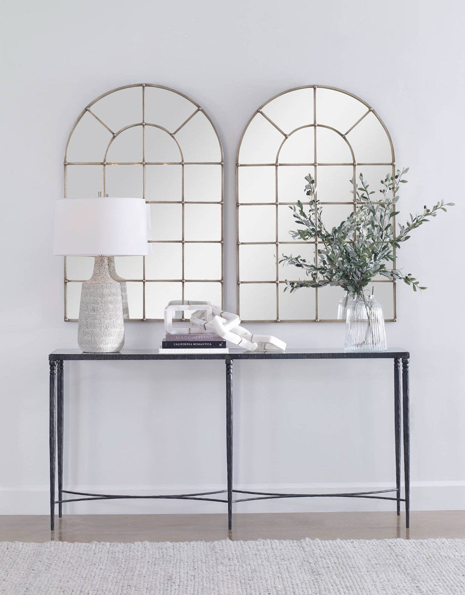 Connection Sculpture - White Marble by Uttermost