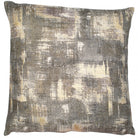 Ro Linen Mix Cushion 50X50cm - Grey & Gold Malini