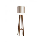 Tripod Antique Oak Floor Lamp by Heathfield & Co