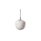 Milo Pendant Light Bronze & White Grain Glass Shade by Heathfield & Co