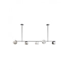 Orla 5 Light Bronze Horizontal Pendant Light by Heathfield & Co