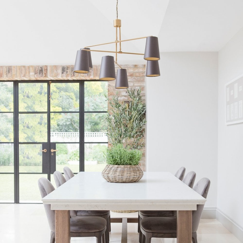 Andromeda Shade Chandelier – Decorum Interiors