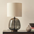 Isla Smoke Table Lamp by Heathfield & Co