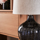 Vivienne Blue Smoke Medium Table Lamp by Heathfield & Co
