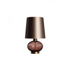 Pedra Antique Brass & Dusk Glass Table Lamp by Heathfield & Co
