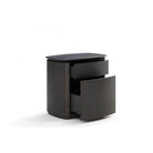 Blade Smoke Oak Bedside Table by Tommy Franks