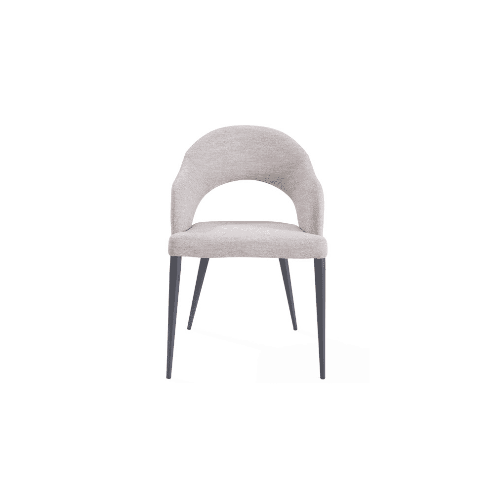 Jiva Dining Chair Light Grey by Tommy Franks