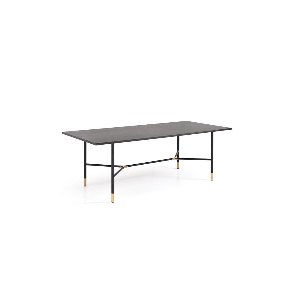 Bofo Black Oak Dining Table by Tommy Franks